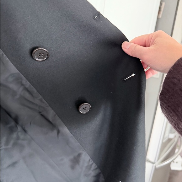 Noir Kei Ninomiya Comme des garçons coat in XS - Picture 3 of 8